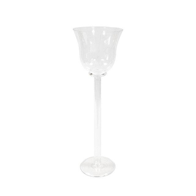 Coupe vase sur pied 47cm en plastique