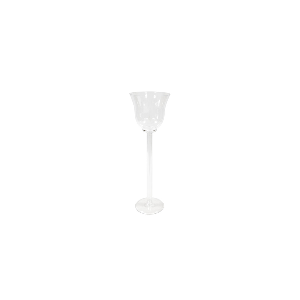 Coupe vase sur pied 47cm en plastique