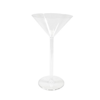 Vase Martini 46cm en plastique