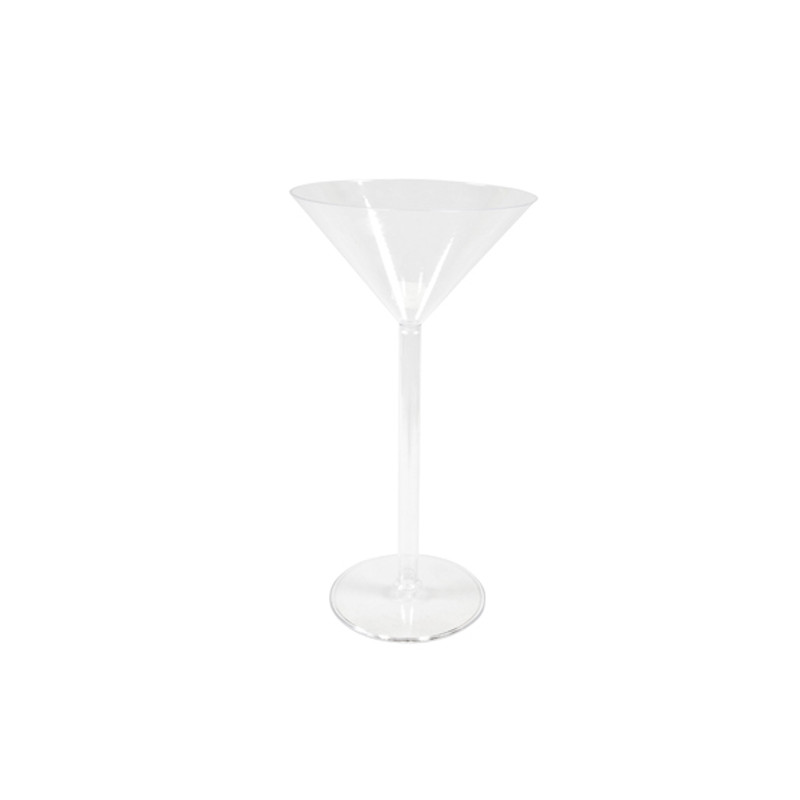 Vase Martini 46cm en plastique