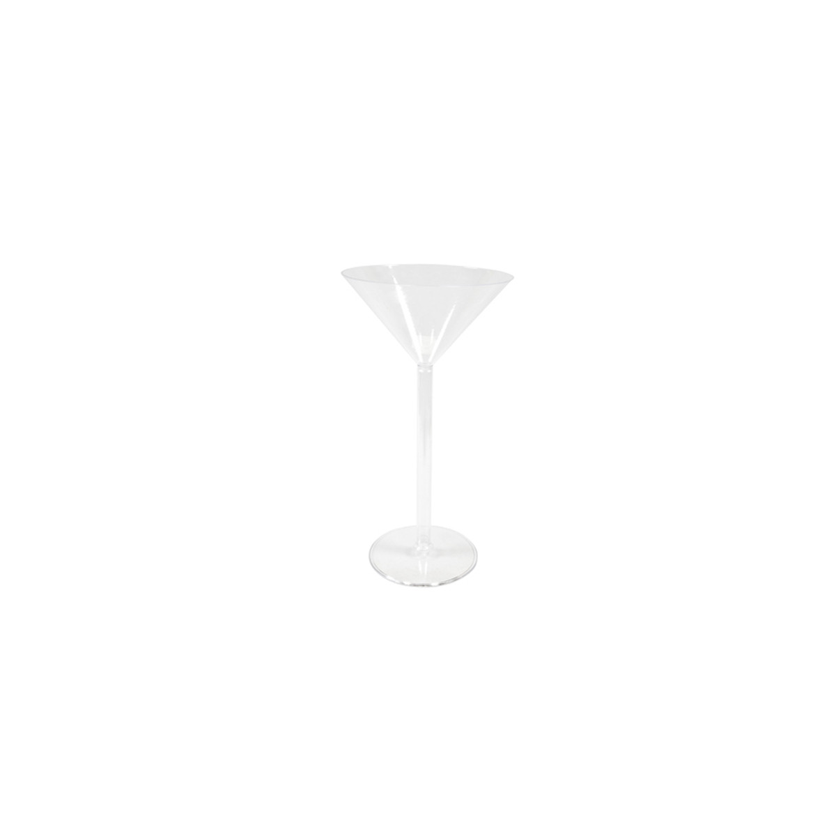 Vase Martini 46cm en plastique