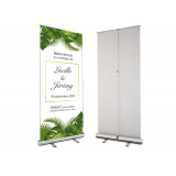 kakemono-personnalise-mariage-tropical