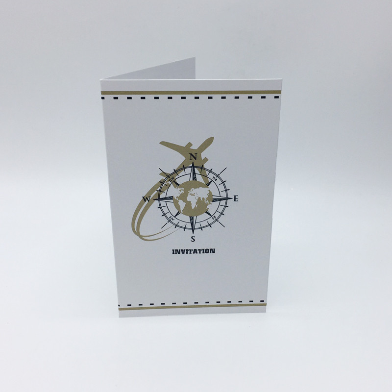 Invitation + enveloppe thème voyage