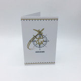 Invitation + enveloppe thème voyage