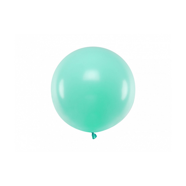 Ballon géant 60cm menthe pastel