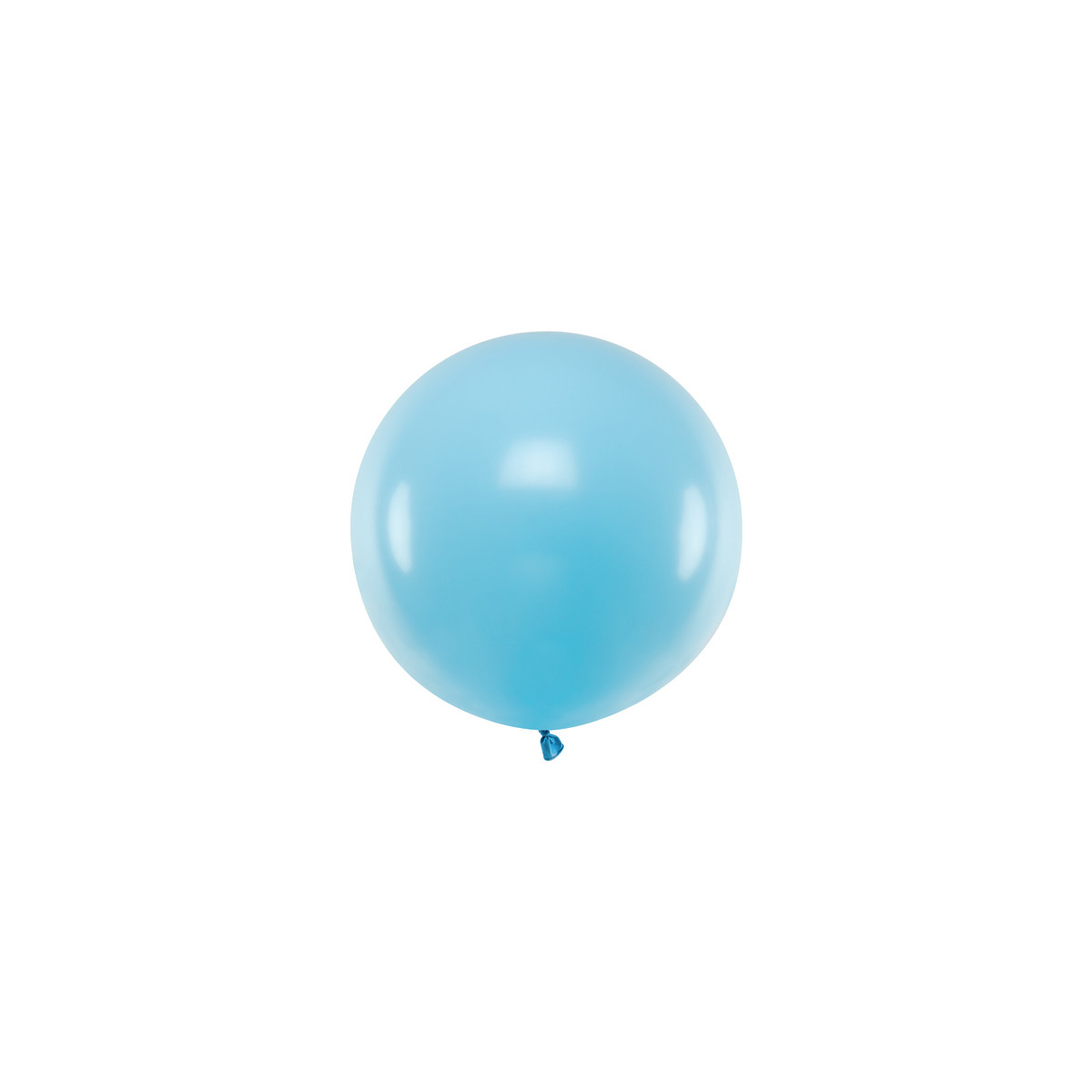 Ballon géant 60cm bleu pastel