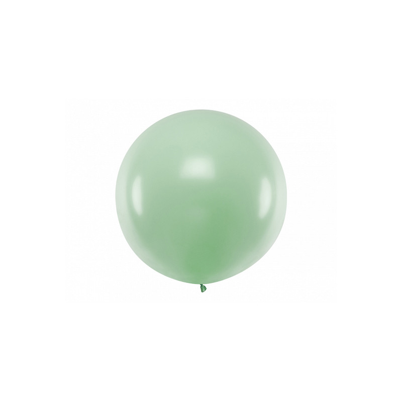 Ballon géant de Baudruche 1 mètre Pistache Pastel