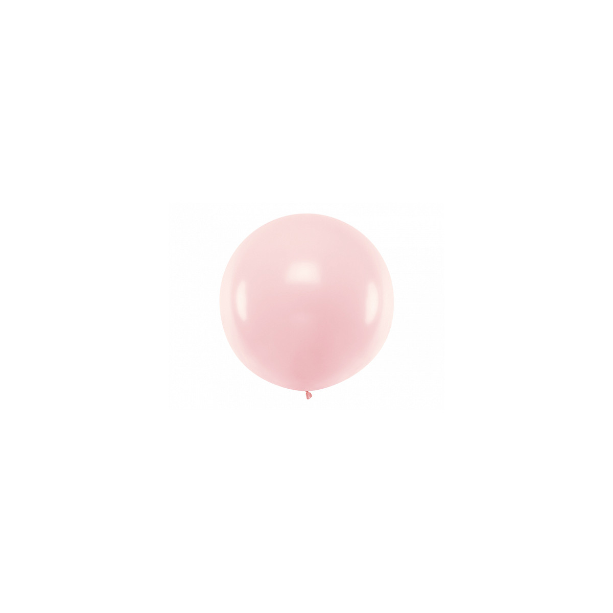 Ballon géant de Baudruche 1m rose pastel