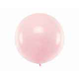 Ballon géant de Baudruche 1m rose pastel