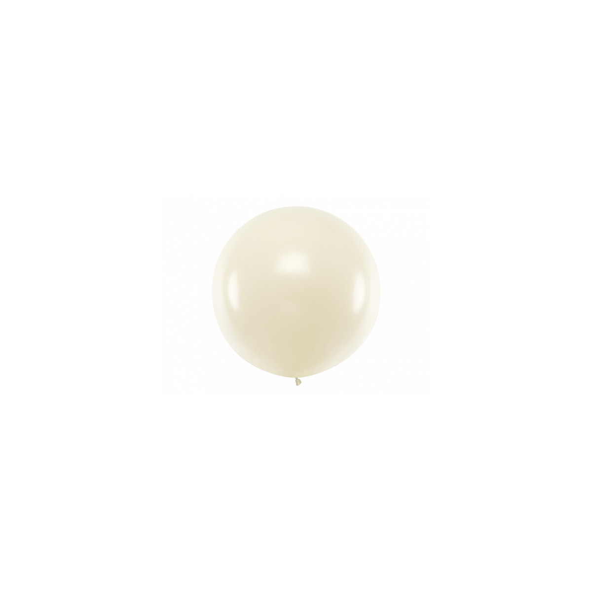 Ballon géant de Baudruche 1m Métallic perle