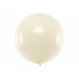 Ballon géant de Baudruche 1m Métallic perle