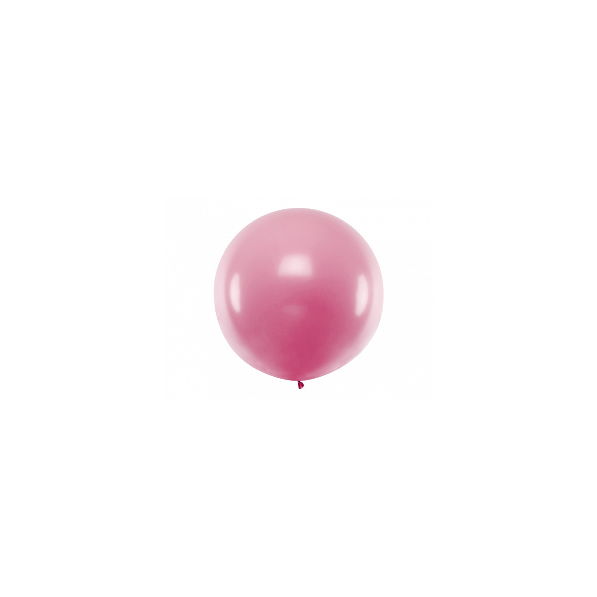 Ballon géant de Baudruche 1m Métallic rose