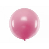 Ballon géant de Baudruche 1m Métallic rose