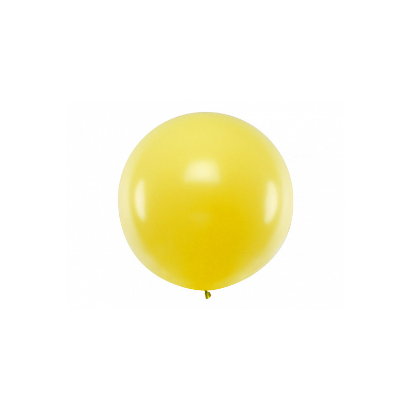 Ballon géant de Baudruche 1m jaune