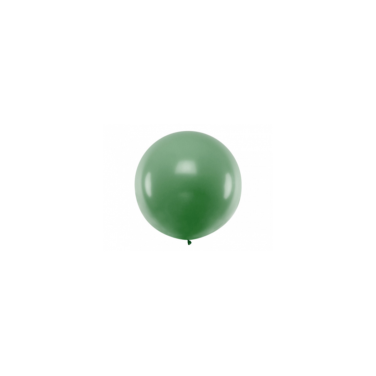 Ballons anniversaire vert foncé - Set de huit ballons de baudruche