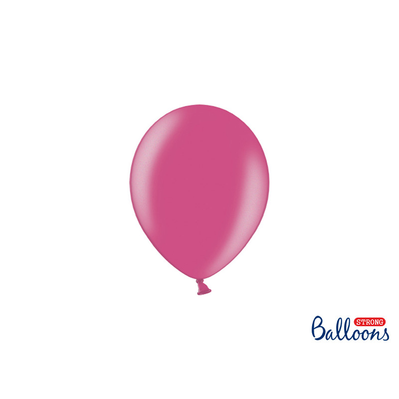 x100 Ballons metallic rose