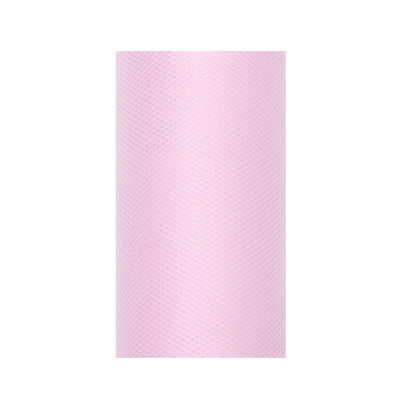 Rouleau Tulle rose clair 9 m x 8 cm