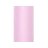 Rouleau Tulle rose clair 9 m x 8 cm