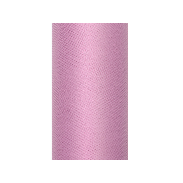 Rouleau Tulle rose poudré 9 m x 5 cm