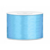 Ruban Satin Bleu ciel 5cm - 25m