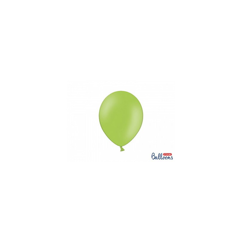 x10 Ballon de baudruche Vert pastel