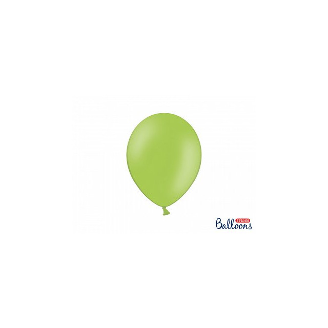 x10 Ballon de baudruche Vert pastel