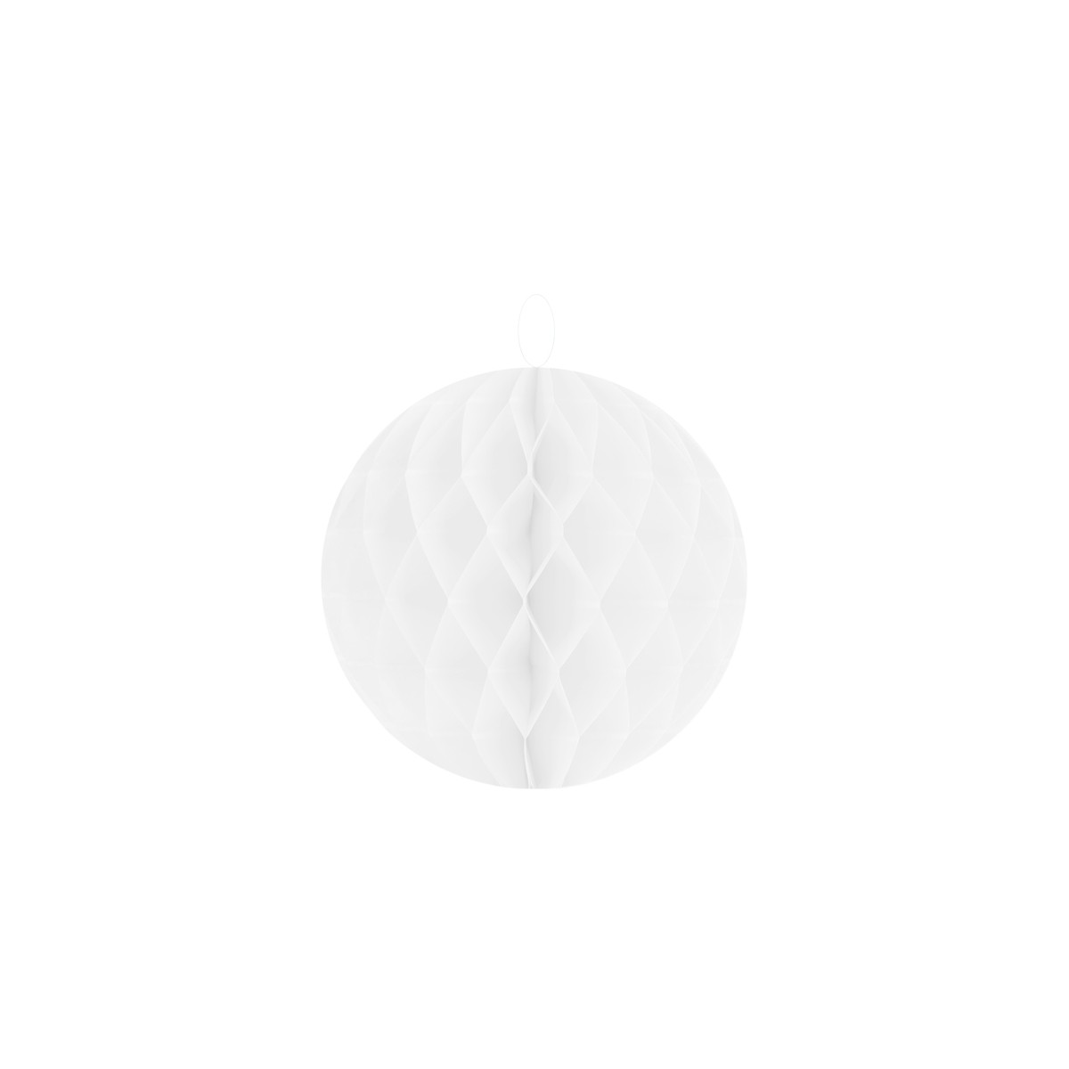 2 Boules Alvéolées 20 cm - Blanc