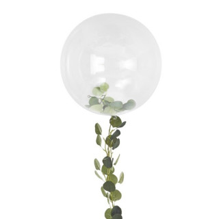 Ballon Geant Transparent Feuillage