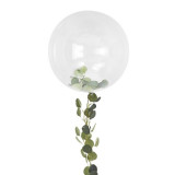 Ballon Geant Transparent Feuillage