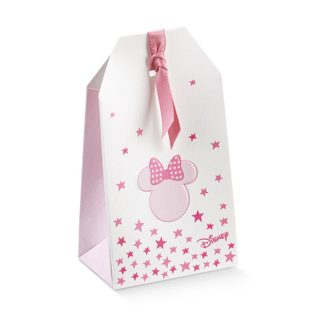 x1 Sachet à dragées Minnie rose