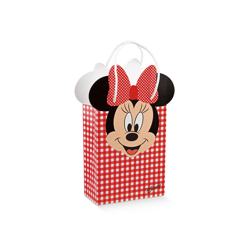 x1 Sac Minnie vichy rouge