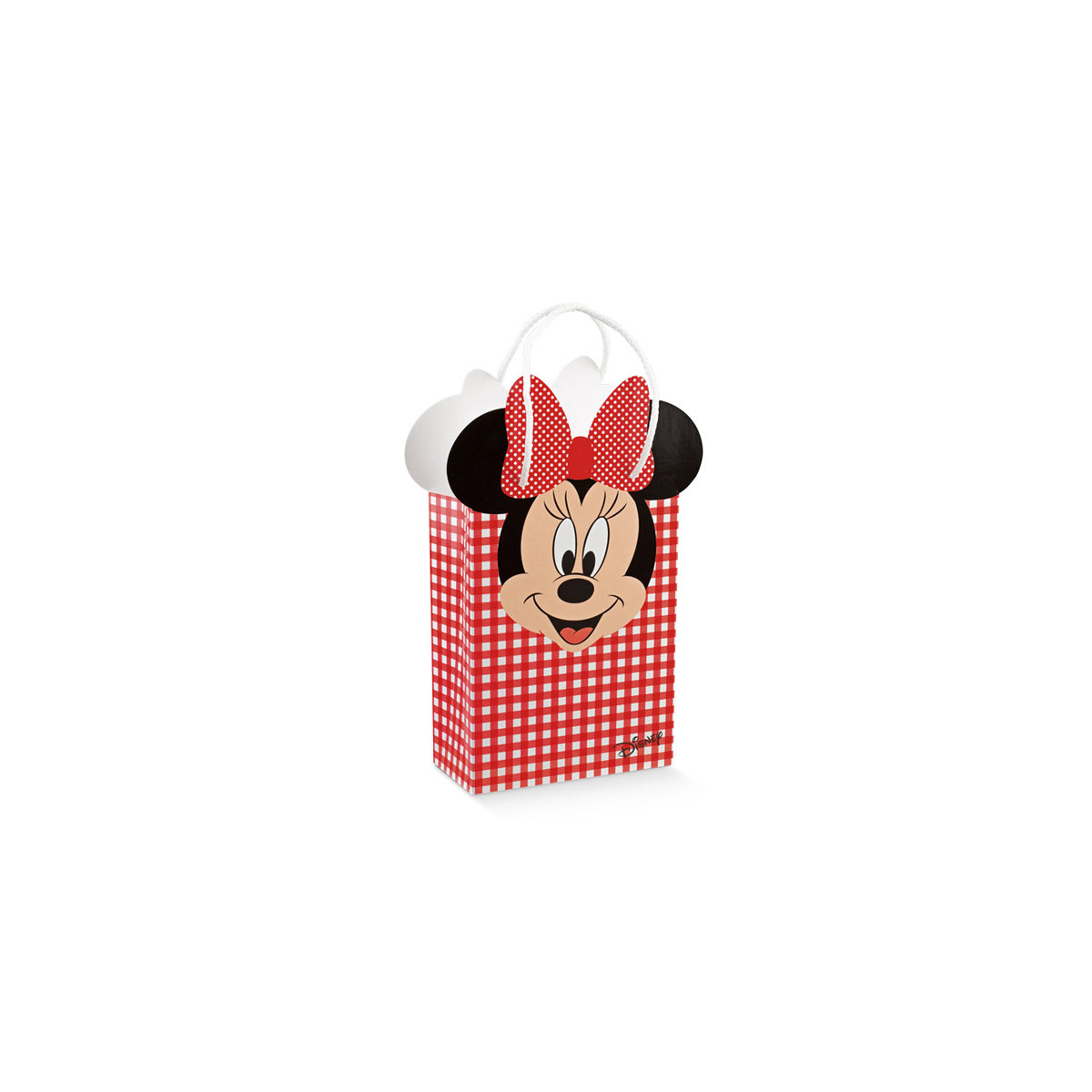 x1 Sac Minnie vichy rouge