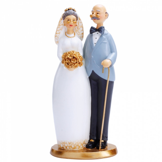 Figurine mariage agée