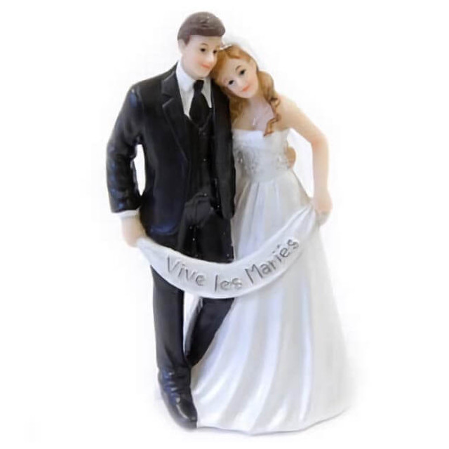 Figurine mariage Vive les mariés