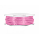 Ruban Satin Rose 3mm - 50m