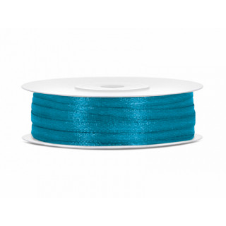 Ruban Satin Turquoise 3mm - 50m