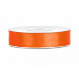 Ruban Satin orange 12mm - 25m