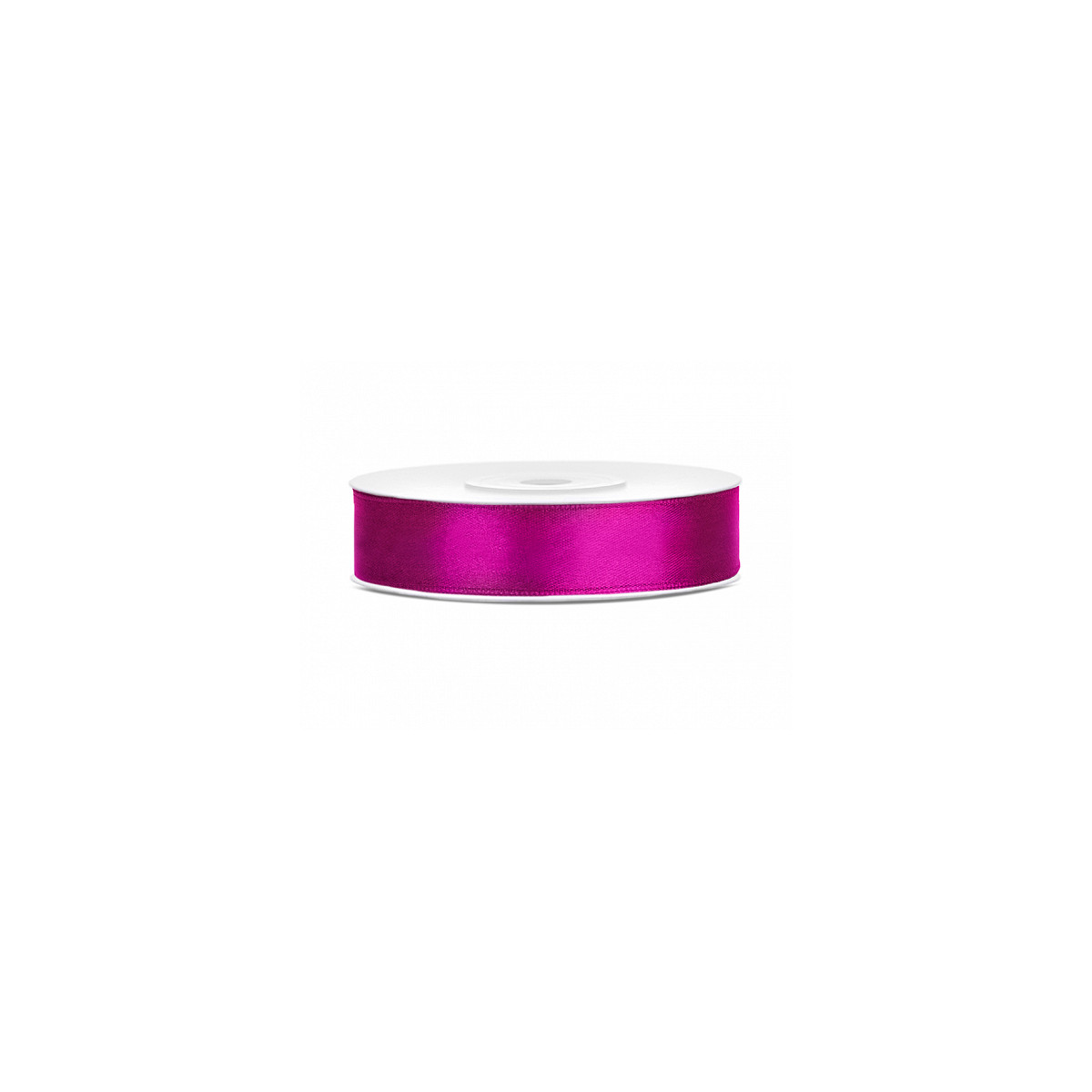 Ruban Satin fushia 12mm - 25m