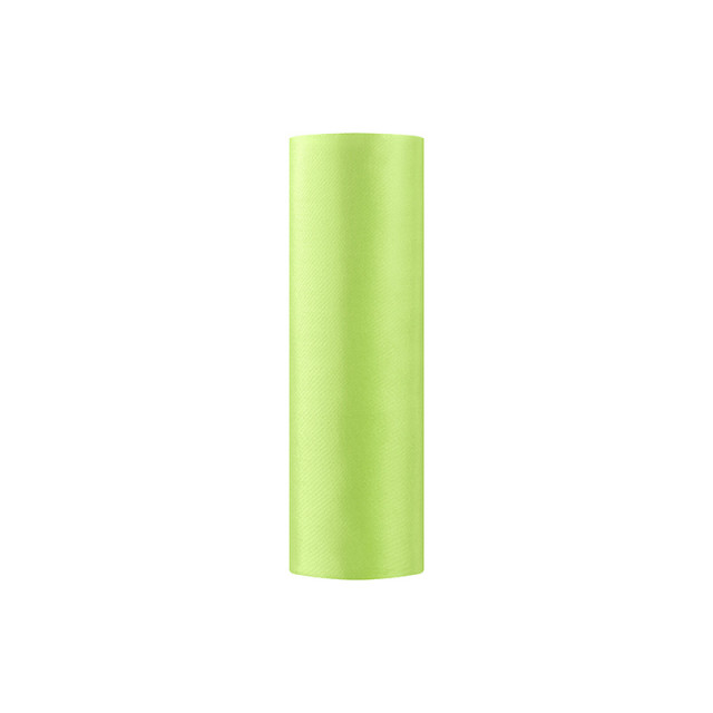 Rouleau satin vert pomme 9 m x 16 cm