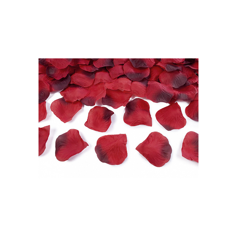 Pétales de roses rouges 100 pcs