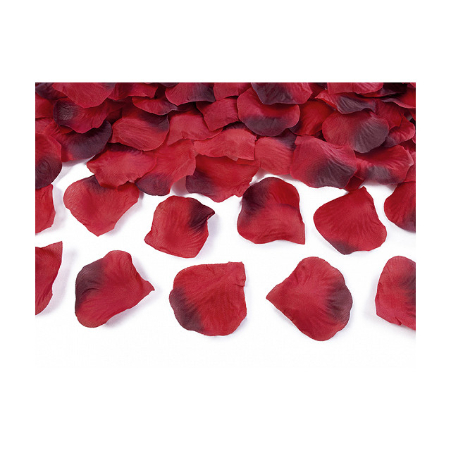 Pétales de roses rouges 100 pcs