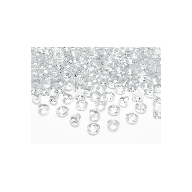 Diamant transparent 100 pcs
