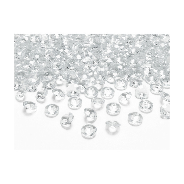 Diamant transparent 100 pcs