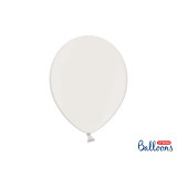 x100 Ballons metallic blanc