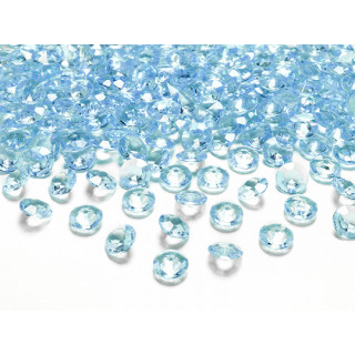 Diamant turquoise 100 pcs