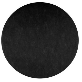 Set de table noir rond