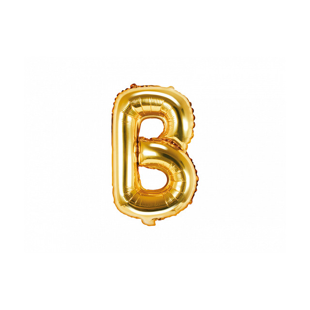 Ballon lettre B or