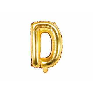 Ballon lettre D or