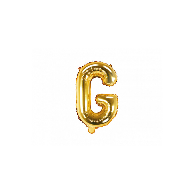 Ballon lettre G or