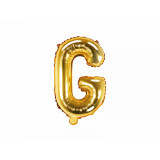 Ballon lettre G or